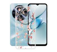 HGJTFANY Funda para Oukitel C5 (6.52"), Ultrafino Transparente Silicone Antichoque Cover Case, para Oukitel C5 Carcasa Anti Rasguño Suave TPU - WM84