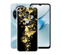 HGJTFANY Funda para Oukitel C5 (6.52"), Ultrafino Transparente Silicone Antichoque Cover Case, para Oukitel C5 Carcasa Anti Rasguño Suave TPU - WMA30