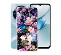 HGJTFANY Funda para Oukitel C5 (6.52"), Ultrafino Transparente Silicone Antichoque Cover Case, para Oukitel C5 Carcasa Anti Rasguño Suave TPU - XT30