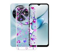 HGJTFANY Funda para Oukitel C5 (6.52"), Ultrafino Transparente Silicone Antichoque Cover Case, para Oukitel C5 Carcasa Anti Rasguño Suave TPU - XT123