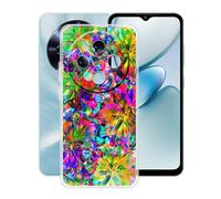 HGJTFANY Funda para Oukitel C5 (6.52"), Ultrafino Transparente Silicone Antichoque Cover Case, para Oukitel C5 Carcasa Anti Rasguño Suave TPU - XT117