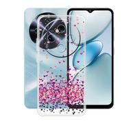 HGJTFANY Funda para Oukitel C5 (6.52"), Ultrafino Transparente Silicone Antichoque Cover Case, para Oukitel C5 Carcasa Anti Rasguño Suave TPU - WM85