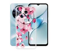 HGJTFANY Funda para Oukitel C5 (6.52"), Ultrafino Transparente Silicone Antichoque Cover Case, para Oukitel C5 Carcasa Anti Rasguño Suave TPU - WM113