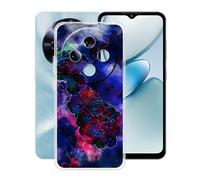 HGJTFANY Funda para Oukitel C5 (6.52"), Ultrafino Transparente Silicone Antichoque Cover Case, para Oukitel C5 Carcasa Anti Rasguño Suave TPU - XT114