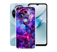 HGJTFANY Funda para Oukitel C5 (6.52"), Ultrafino Transparente Silicone Antichoque Cover Case, para Oukitel C5 Carcasa Anti Rasguño Suave TPU - XT121