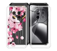 HGJTFANY Funda para Oukitel G7 (6.52"), Ultrafina Transparente Suave Silicone Antichoque Funda, Anti Rasguño TPU Bumper Carcasa para Oukitel G7 - Clear + WM113