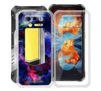 HGJTFANY Funda para Oukitel WP100 Titan (6.80"), Ultrafina Transparente Suave Silicone Antichoque Funda, Anti Rasguño TPU Bumper Carcasa para Oukitel WP100 Titan - Clear + XT114