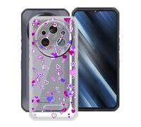 HGJTFANY Funda para Oukitel WP35 Pro (6.60"), Ultrafino Clear Suave Silicone Antichoque Funda, Anti Rasguño TPU Bumper Carcasa para Oukitel WP35 Pro - Burbuja de Amor