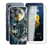HGJTFANY Funda para TCL NxtPaper 70 + 2 x Cristal Templado - WMA29
