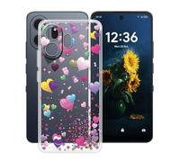 HGJTFANY Funda para TCL NxtPaper 70 Pro (6.90"), Ultrafino Transparente Silicone Antichoque Cover Case, para TCL NxtPaper 70 Pro Carcasa Anti Rasguño Suave TPU - YQ29