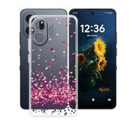 HGJTFANY Funda para TCL NxtPaper 70 Pro (6.90"), Ultrafino Transparente Silicone Antichoque Cover Case, para TCL NxtPaper 70 Pro Carcasa Anti Rasguño Suave TPU - WM85