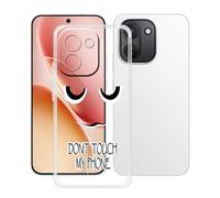 HGJTFANY Funda para Vivo iQOO Z11 (6.83"), Ultrafino Transparente Silicone Antichoque Cover Case, para Vivo iQOO Z11 Carcasa Anti Rasguño Suave TPU - DUO6