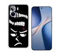 HGJTFANY Funda para Vivo T5 Pro (6.83"), Ultrafino Transparente Silicone Antichoque Cover Case, para Vivo T5 Pro Carcasa Anti Rasguño Suave TPU - XT120B