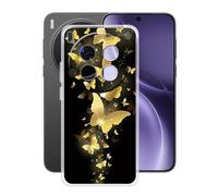 HGJTFANY Funda para Vivo X300 Pro (6.78"), Ultrafino Transparente Silicone Antichoque Cover Case, para Vivo X300 Pro Carcasa Anti Rasguño Suave TPU - WMA30