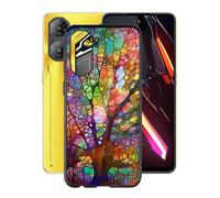 HGJTFANY Funda para ZTE Nubia Neo 3 (6.80"), Ultrafina TPU Bumper Phone Case Negro Suave Silicone Antiarañazos Carcasa para ZTE Nubia Neo 3 Funda - WMB74