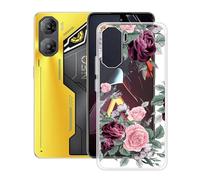 HGJTFANY Funda para ZTE Nubia Neo 3 (6.80"), Ultrafino Transparente Silicone Antichoque Cover Case, para ZTE Nubia Neo 3 Carcasa Anti Rasguño Suave TPU - YQ12