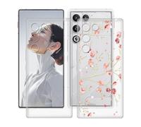 HGJTFANY Funda para ZTE Nubia RedMagic 11 Air (6.85"), Ultrafina Transparente Suave Silicone Antichoque Funda, Anti Rasguño TPU Bumper Carcasa para ZTE Nubia RedMagic 11 Air - Clear + WM84