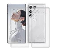 HGJTFANY Funda para ZTE Nubia RedMagic 11 Air (6.85"), Ultrafina Transparente Suave Silicone Antichoque Funda, Anti Rasguño TPU Bumper Carcasa para ZTE Nubia RedMagic 11 Air - Clear + Transparente