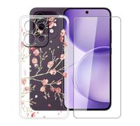 HGJTFANY TPU Funda para OPPO Reno16 FS con Cristal Templado - WM84