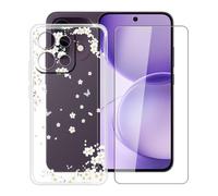 HGJTFANY TPU Funda para OPPO Reno16 FS con Cristal Templado - WM91