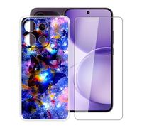 HGJTFANY TPU Funda para OPPO Reno16 FS con Cristal Templado - XT146