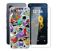 HGJTFANY TPU Funda para TCL NxtPaper 70 con Cristal Templado - XS40