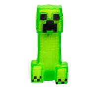 Moose Toys Figura elástica Goo Jit Zu Creeper de Minecraft 11 cm Textura elástica 3X