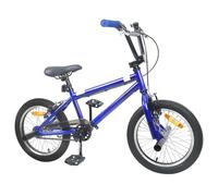 HGKMBRY Bicicleta BMX de 16 pulgadas, color azul oscuro