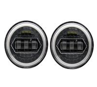 Hgkqbomb 2 Faros Delanteros LED De 5,75 Pulgadas Y 5 3/4 Pulgadas Para Dyna, Para Low, Para Rider, Para Super, Para Glide, Para Switch, Para Wide Para Glide. Faro Motocicleta Faro Delantero(2pcs E)