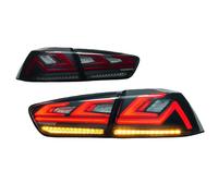 Hgkqbomb 4 Uds. Luz Trasera LED Con Freno Luces De Señal Giro Secuenciales Inversas Para Lancer Para EVO X 2008-2020 Faro Trasero