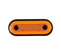 Hgkqbomb 5 Uds 12V 24V Luz De Posición Lateral Camión LED Remolque Reflector Van Liquidación Para Scania Faro Trasero(5Pcs Yellow)