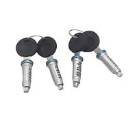 Hgkqbomb Cerradura Actuador JUEGO DE CILINDRO DE CERRADURA DE PUERTA PARA VW PARA TRANSPORTER PARA CARAVELLE T4 1990-2003 Cerradura cierre centralizado(T4 BARREL 4piece)