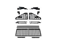 Hgkqbomb Cubierta Carga Panel Almacenamiento Modular para Toyota para RAV4 2019-2022 2023 2024 Estante Maletero Trasero Panel Equipaje Estante Interior Maletero Trasero Trunk Estante(Whole Kit)