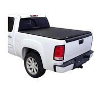 Hgkqbomb Cubierta Carga para Chevy para GMC para Silverado 2019 2020 2021 Cubierta Suave Enrollable para Maletero Camioneta Cubierta Triple Plegable para Caja Lona Trasero Trunk Estante