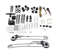 Hgkqbomb Elevalunas Kit Motor Conversión Regulador Elevalunas Eléctrico Universal 12 V Para Camioneta SUV Furgoneta Coche 2 Puertas Regulador Ventana