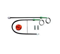 Hgkqbomb Elevalunas PARA PEUGEOT 307 CABRIOLET 2003 2004 2005 2006 2007 2008 KIT REPARACIÓN ELEVALUNAS TRASERO IZQUIERDO Regulador Ventana