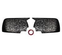 Hgkqbomb Embellecedor De Cubierta Espejo Retrovisor Lateral para Land para Rover para Range para Rover L322 MK3 2002 2003 2004 2005 2006 Protección Cubierta Carcasa Espejo(Forged Grain)