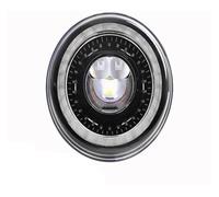 Hgkqbomb Faro Principal Montaje De Faros 7 "coche Llevó La Linterna 4x4 Pulgadas H4 Los Faros Angel Eyes Para Jeep Para Wrangler TJ 2 Puertas 1979-1986