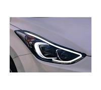 Hgkqbomb Faro Principal Montaje De Faros Estilo Coche Para Hyundai Para Elantra MD Faro LED DRL Para Q5 Lente Bi Xenon Luz Antiniebla Estacionamiento Haz Alto Y Bajo 2012 2013 2014 2015 2016