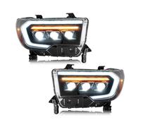 Hgkqbomb Faro Principal Montaje De Faros Faro Delantero De Coche DRL LED Para Toyota Para Tundra 2007-2013 Para Sequoia 2008-2012 2013 2014 2015 2016 2017 2018 2019 2020