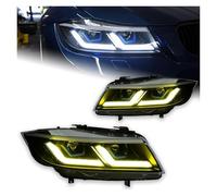 Hgkqbomb Faro Principal Montaje De Faros Faro Delantero De Coche Para E90 Faros Delanteros 2005-2011 2010 2012 320i 318i 323i Serie 3 LED DRL Hid Bi Xenon, Accesorios