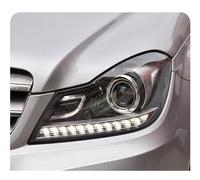 Hgkqbomb Faro Principal Montaje De Faros Para Benz W204 2011 2012 2013 2014 C180 C200 C260 Faro Led Drl Con Lente De Proyector Bi-xenón