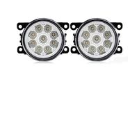 Hgkqbomb Faro Principal Montaje De Faros Para Jeep Para Wrangler JK Para Grand Para Cherokee Luz LED Antiniebla Lámpara Para Coche 8000LM 30W Blanco Amarillo 12V Impermeable