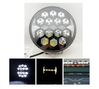 Hgkqbomb Faro Principal Montaje De Faros Para Parachoques Coche Todoterreno Faro Delantero 9 Pulgadas Y 120W Para Jeep JK Para 4RUNNER SUV 4WD 4X4 Luz LED Trabajo Camioneta Faros Antiniebla