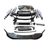 Hgkqbomb Kit De Carrocería Kit De Carrocería con Faldón Lateral De Parachoques para Mini para Cooper para Actualización R55 R56 para JCW-GP Difusor Parachoques Trasero Carrocería Alerón(A Whole Set)