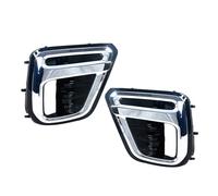 Hgkqbomb Luz Niebla Para Subaru Para Forester Para SK 2019-2021 Marco Faro Antiniebla Delantero Cubierta Embellecedor Tapa Capó Luces Antiniebla Coche(Left and right)