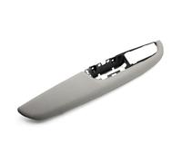 Hgkqbomb Manilla Puerta Interior Reemplazo LHD Para X5 X6 E70 E71 E72 Manija Puerta Interior Reposabrazos Soporte Marco Exterior De Cuero Tirador Puerta(Grey)