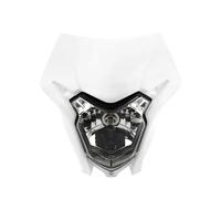 Hgkqbomb Para CRF 150 230 250 300 450 Faro LED Para Motocicleta Faro Universal Accesorios Faros Delanteros Motocross Dirt Bike Faro Motocicleta Faro Delantero(Halogen white)