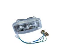 Hgkqbomb Para DIO50 Para AF17 Para AF18 Para AF25 Luces Motocicleta Faros Luces Señal Giro Indicadores Luz Dobles Faro Motocicleta Faro Delantero(Dual headlights B)