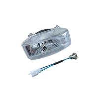 Hgkqbomb Para DIO50 Para AF17 Para AF18 Para AF25 Luces Motocicleta Faros Luces Señal Giro Indicadores Luz Dobles Faro Motocicleta Faro Delantero(Single headlight B)